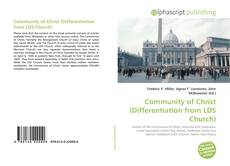 Buchcover von Community of Christ (Differentiation from LDS Church)