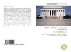 Bookcover of Civil defense