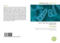 Portada del libro de Cholera