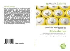 Bookcover of Alkaline battery