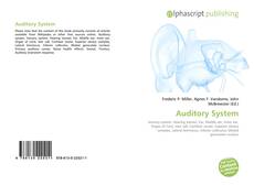 Portada del libro de Auditory System
