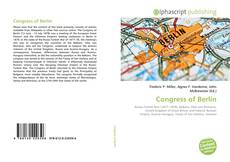 Congress of Berlin kitap kapağı