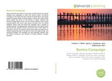 Capa do livro de Burma Campaign 