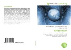 Great Power kitap kapağı