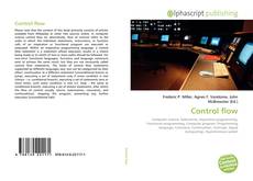Capa do livro de Control flow 