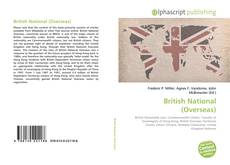 Capa do livro de British National (Overseas) 