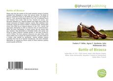 Capa do livro de Battle of Bicocca 