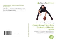 Capa do livro de Comparison of American Football and Rugby Union 