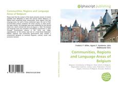 Borítókép a  Communities, Regions and Language Areas of Belgium - hoz