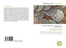 Copertina di Credit Union