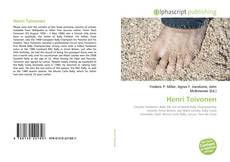 Copertina di Henri Toivonen