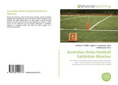 Copertina di Australian Rules Football Exhibition Matches