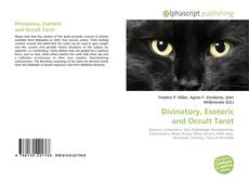 Copertina di Divinatory, Esoteric and Occult Tarot