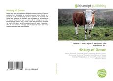 Copertina di History of Devon