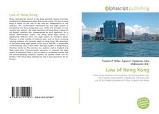 Copertina di Law of Hong Kong