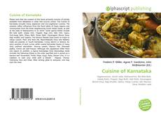 Borítókép a  Cuisine of Karnataka - hoz