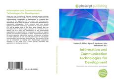 Copertina di Information and Communication Technologies for Development