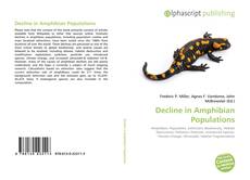 Portada del libro de Decline in Amphibian Populations