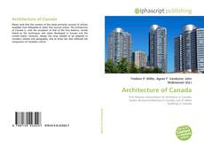 Обложка Architecture of Canada