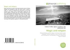 Portada del libro de Magic and religion