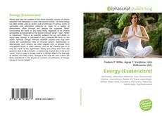 Energy (Esotericism)的封面