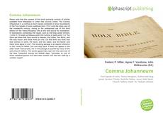 Bookcover of Comma Johanneum