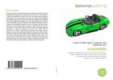 Borítókép a  Convertible - hoz