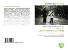 Bookcover of Conservation Psychology