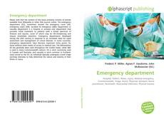 Bookcover of Emergency department