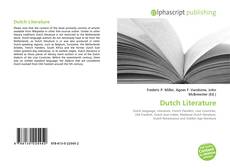 Bookcover of Dutch Literature