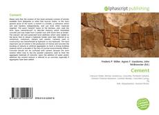 Bookcover of Cement
