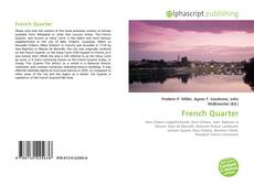 Bookcover of French Quarter