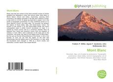 Bookcover of Mont Blanc