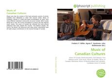 Capa do livro de Music of Canadian Cultures 