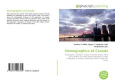 Capa do livro de Demographics of Canada 