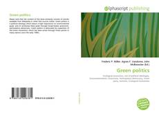 Capa do livro de Green politics 