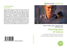Bookcover of Historiography of Science