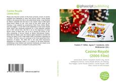 Capa do livro de Casino Royale (2006 Film) 