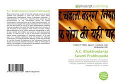 Bookcover of A.C. Bhaktivedanta Swami Prabhupada