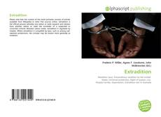 Extradition kitap kapağı