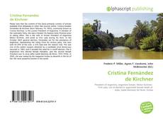 Bookcover of Cristina Fernández de Kirchner