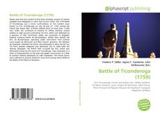 Borítókép a  Battle of Ticonderoga (1759) - hoz