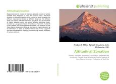 Bookcover of Altitudinal Zonation