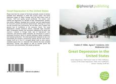 Обложка Great Depression in the United States