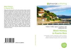 Обложка Black History in Puerto Rico