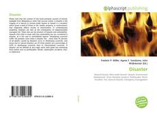 Обложка Disaster