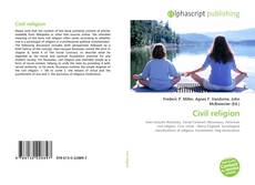 Bookcover of Civil religion