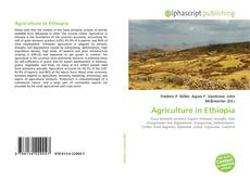 Capa do livro de Agriculture in Ethiopia 