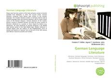 Bookcover of German Language Literature