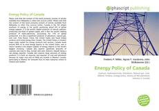 Borítókép a  Energy Policy of Canada - hoz